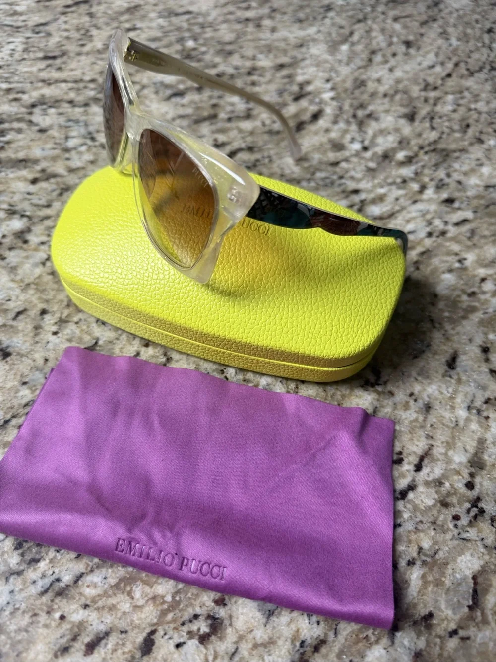 Emilio Pucci Butterfly Sunglasses